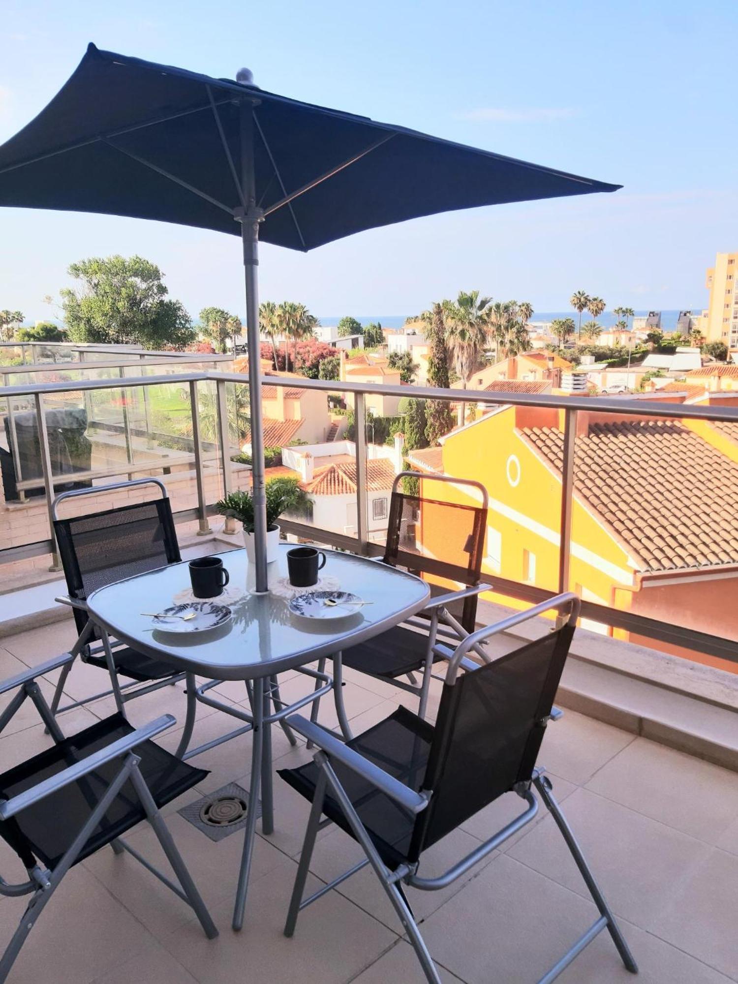 Apartamento Aurora Con Terraza Y Vistas Al Mar Playa Kültér fotó